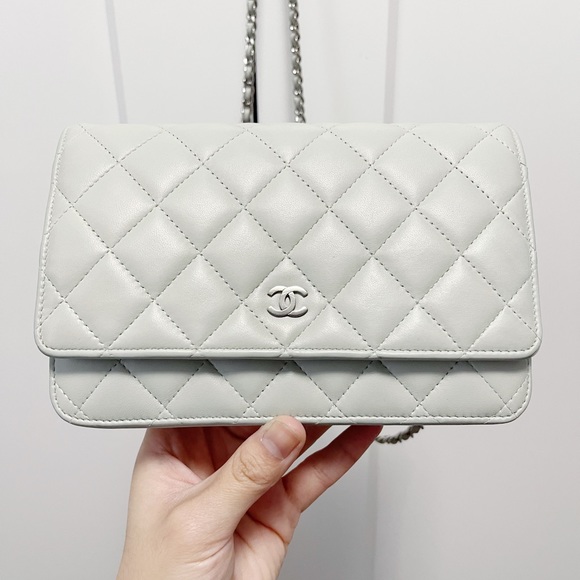 Chanel Grey WOC ❌SOLD❌ - Picture 2 of 13